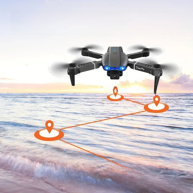 Drone with Dual Camera 4K HD Foldable RC Aircraft