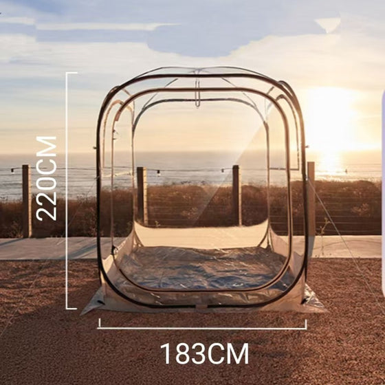 Transparent PVC Camping Tent Portable Bubble House Camping Shelter & Sleep product image 3