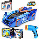 Light-tracking climbing vehicle