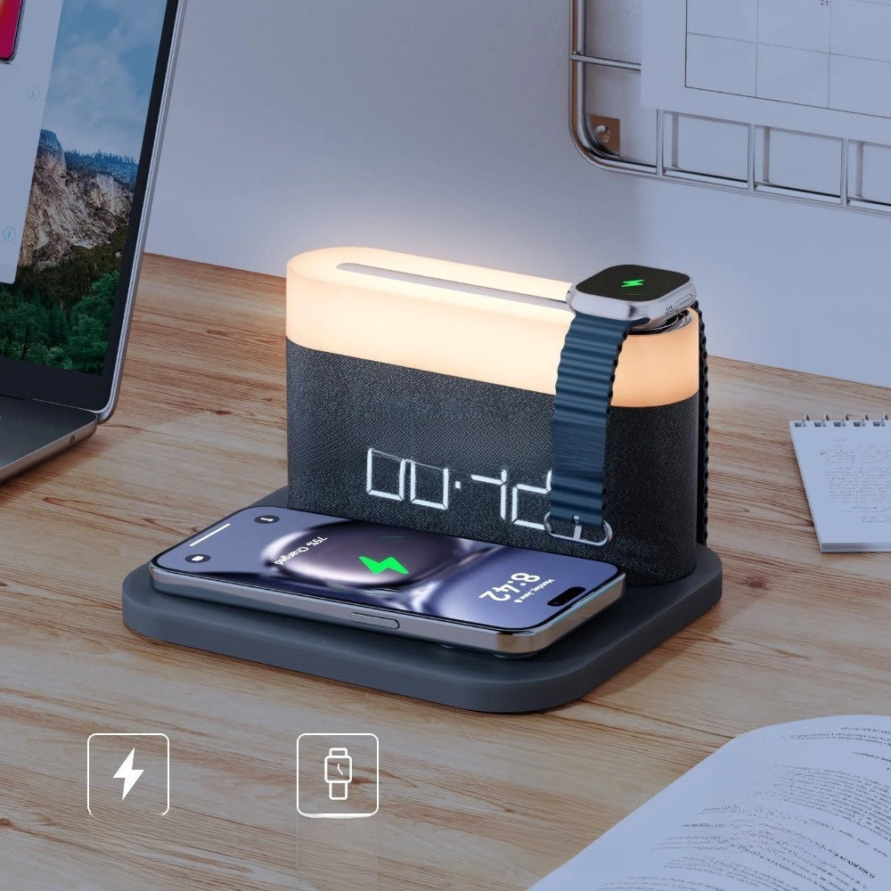 Wireless Charging Alarm Clock