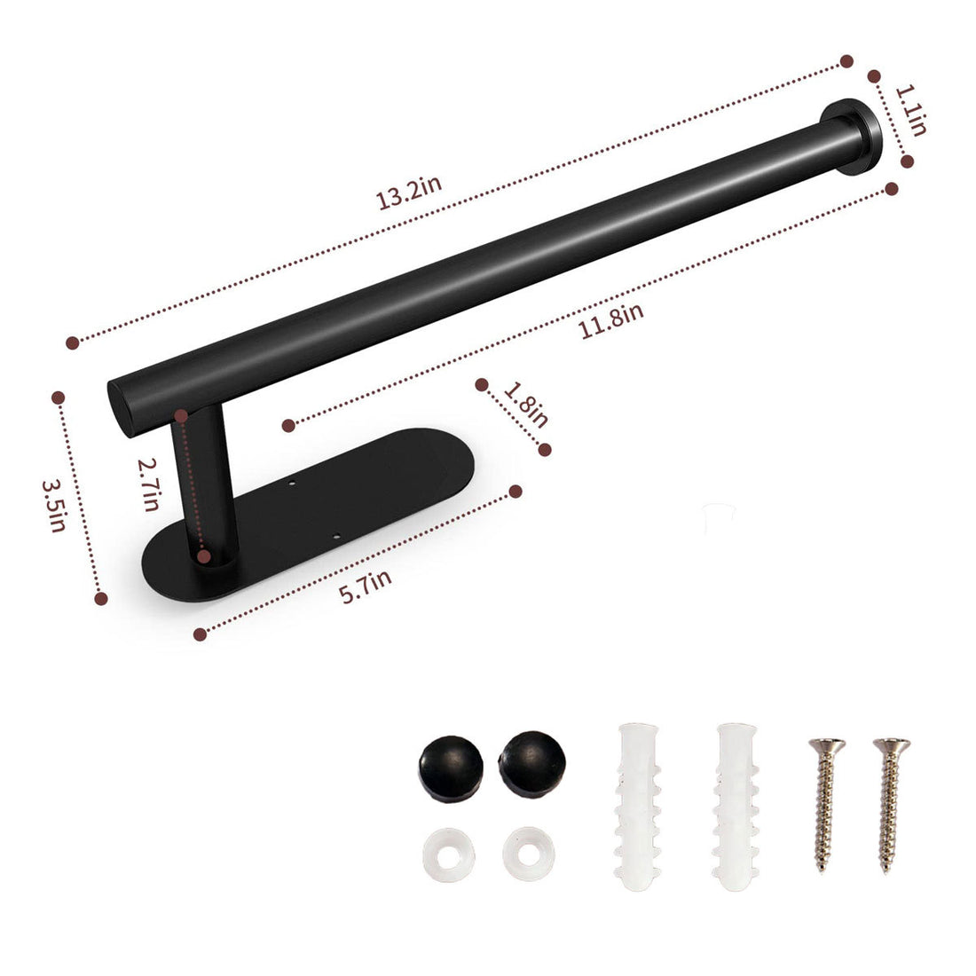 Stainless Steel Wall Mount Paper Towel Holder