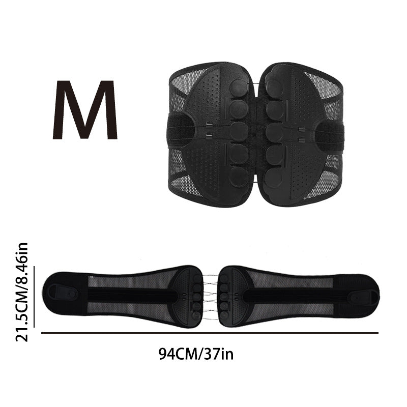 Adjustable waist breathable mesh pulley drawstring