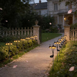 Solar Powered Waterproof Retro Garden Lantern