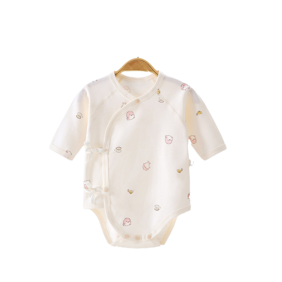 Pure Cotton Baby Romper Long Sleeve