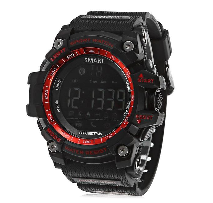 Smart Sports Watch, Bluetooth Waterproof Watch - Image 1