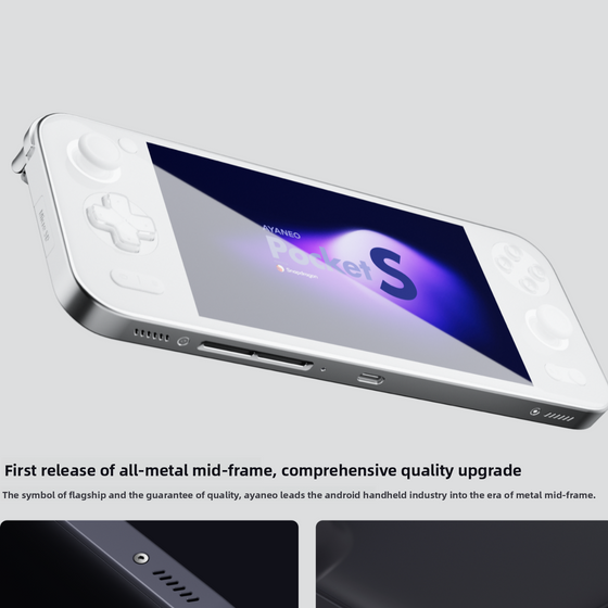 Ayaneo Pocket S Android Handheld Gaming Device Gaming Electronics product image 1