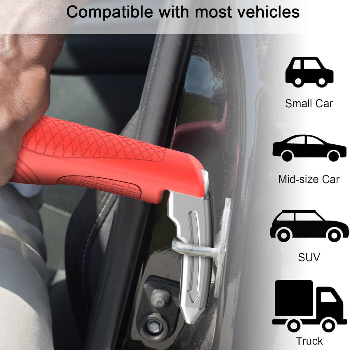 Multifunctional car handle assistance