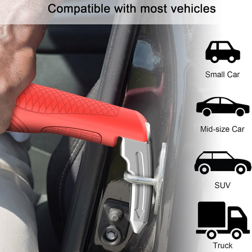 Multifunctional car handle assistance