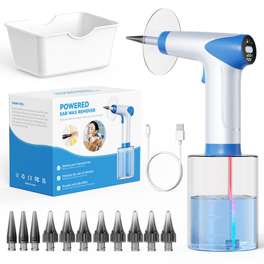 Electric Ear Washer with Adjustable Nozzles