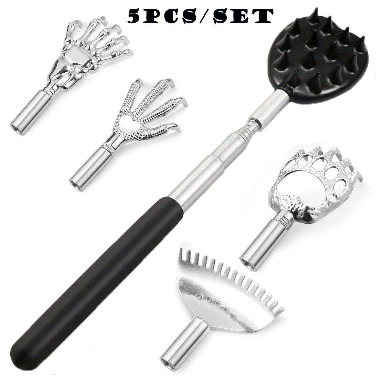 Adjustable back scratcher