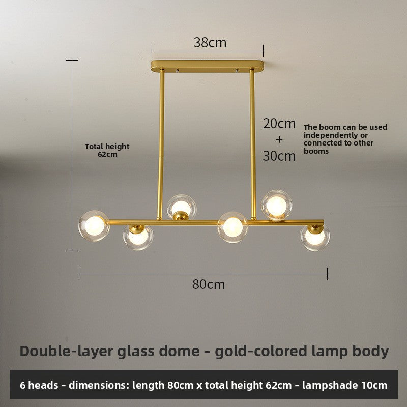 Nordic Molecular Glass Pendant Light