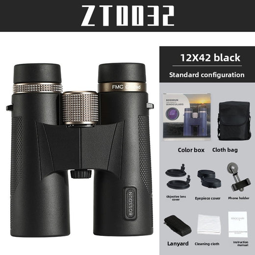 ED12X42 High Power Binoculars with Night Vision and Waterproof Feature