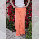Elastic Waistband Versatile Wide-Leg Elastic Pants