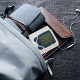 Digital wrist blood pressure monitor side view