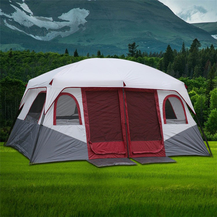 Outdoor Camping Tent with Living Area