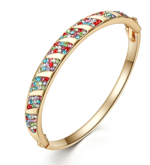 Austrian Crystal Diamond Bracelet - Image 1