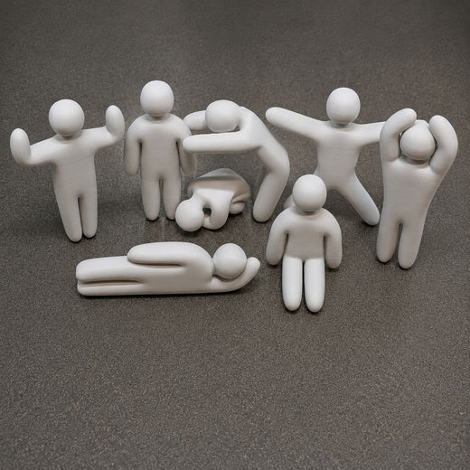 Mechanical Chameleon 3D Printed Figurine product image 1