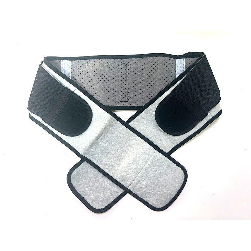 Hip-restraining and waist-protection device