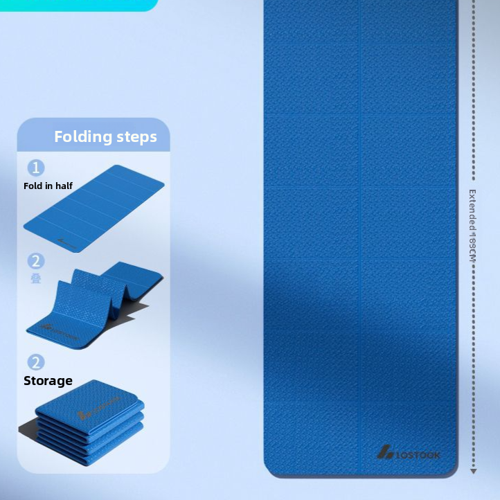 Foldable Yoga Mat Non-Slip