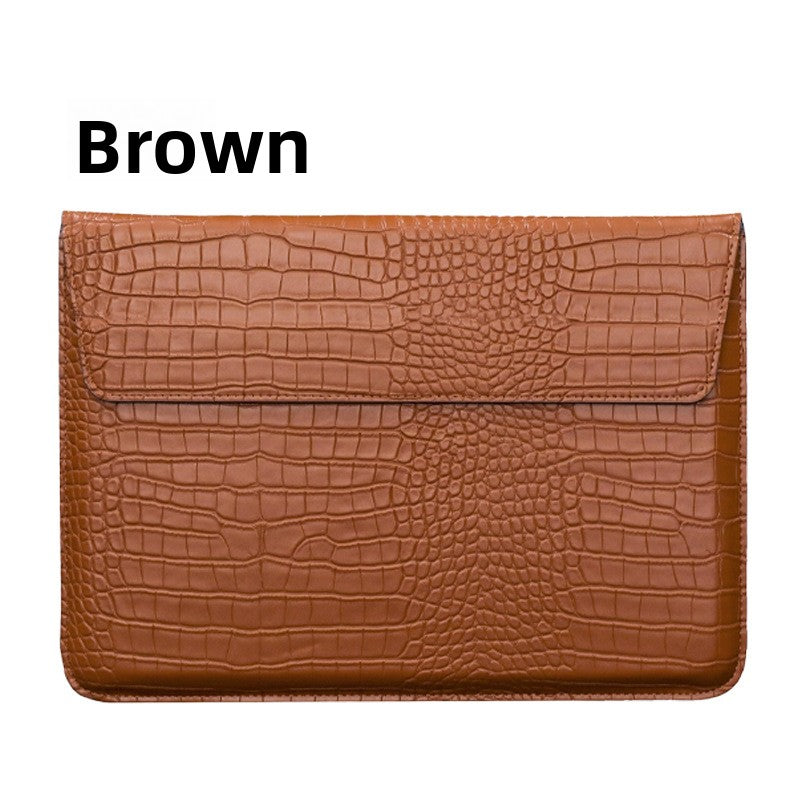 Lightweight PU Leather Laptop Bag