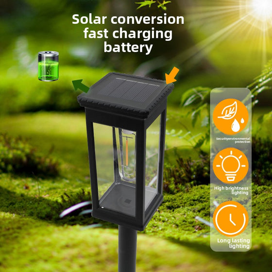 Solar Powered Outdoor Garden Ground Lamp Garden & Outdoor product image 3