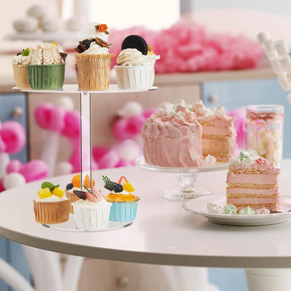 Acrylic cake stand