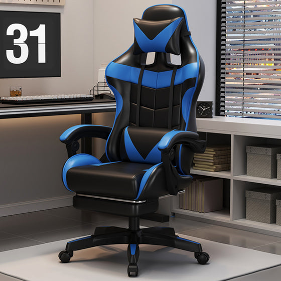 Gaming Chair in 5 Colors, With or Without Footrest, image 3 of 13