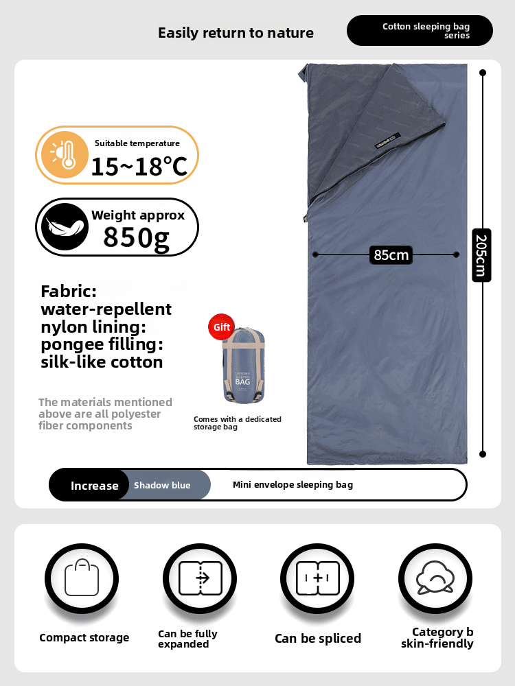 Lightweight Outdoor Sleeping Bag