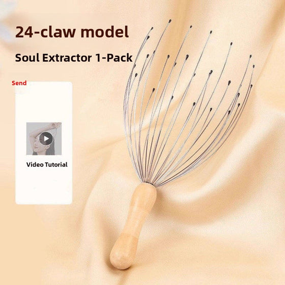 Octopus Head Massager Scalp Scratcher Health & Wellness product image 6