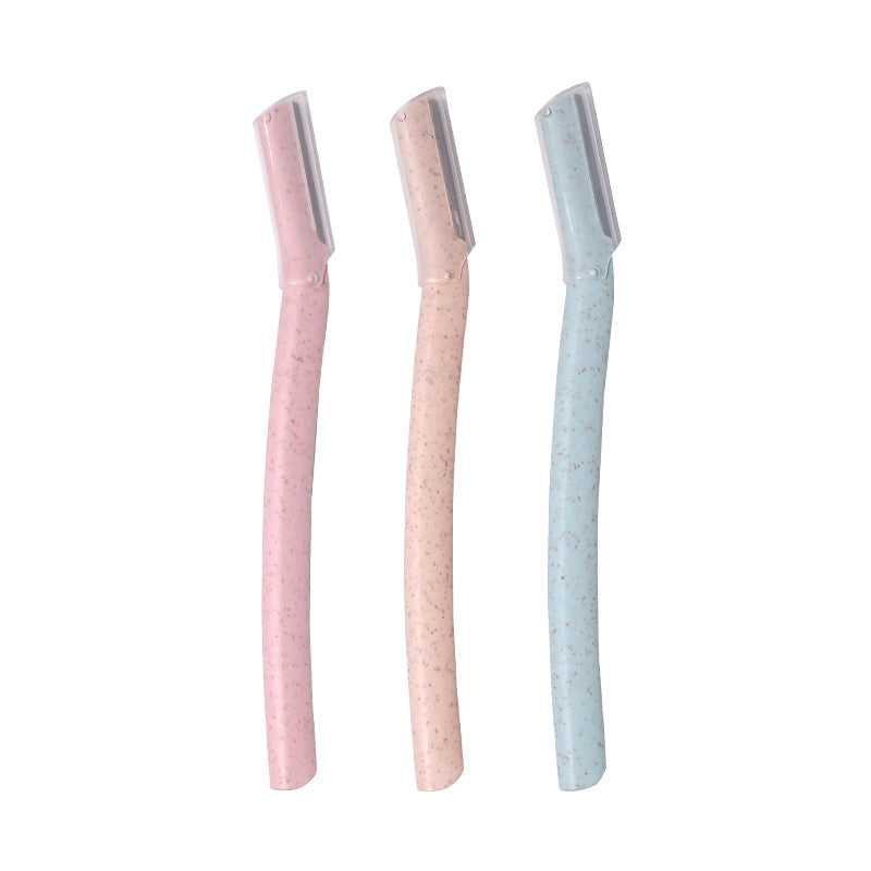 Long Handle Eyebrow Trimmer with Protective Net