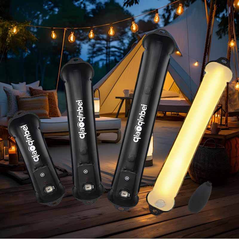 Magnetic camping lamp air column lamp