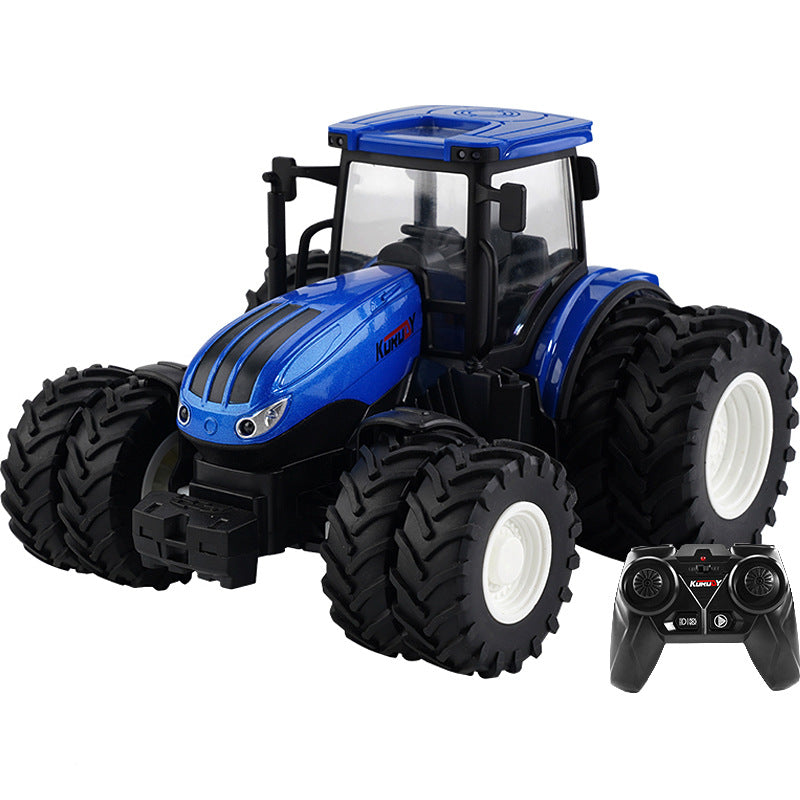 Remote Control Farm Tractor Toy Set