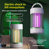 USB Rechargeable Electric Mosquito Killer Lamp with Purple Light