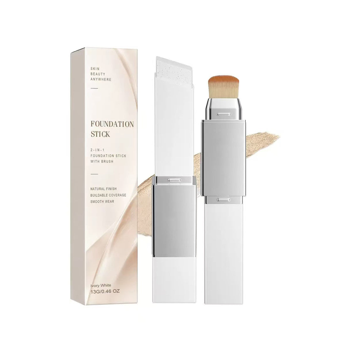 Hydrating, skin-hugging, lightweight matte-finish concealer foundation stick