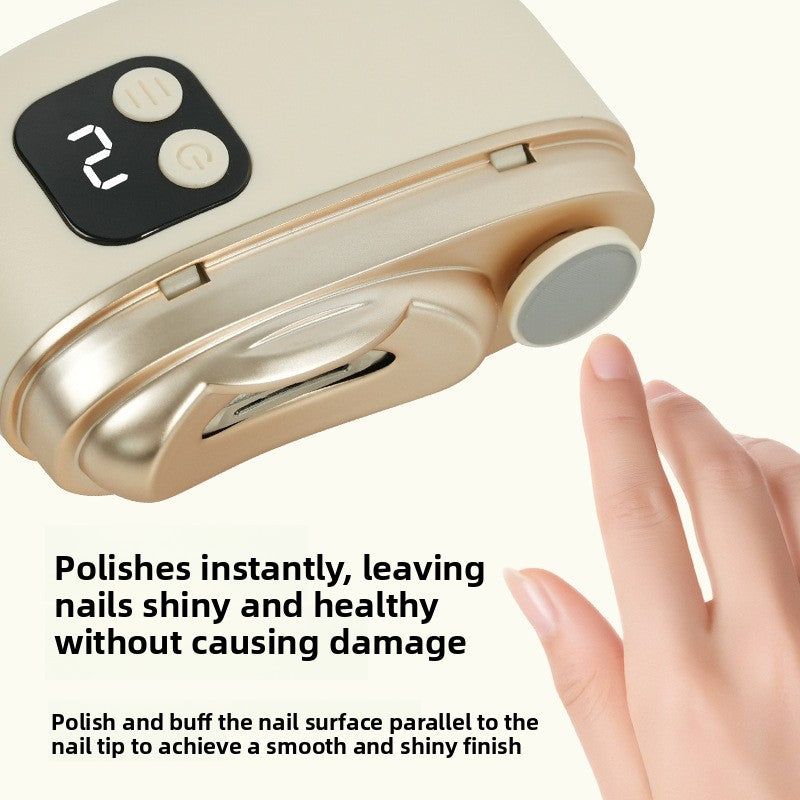Electric Nail Clipper and Polisher 2-in-1