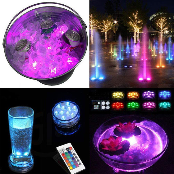 Remote Control Submersible LED Lights for Aquarium and Pool Small Pet & Bird Supplies product image 6