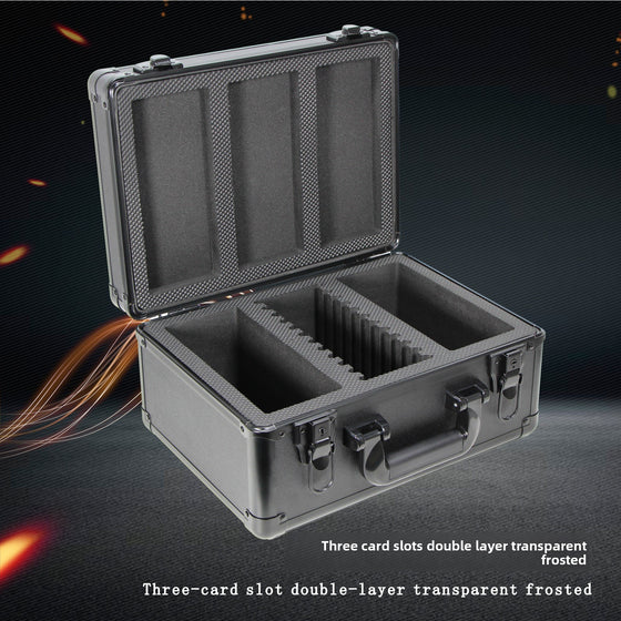Double Layer Transparent Card Storage Box product image 3