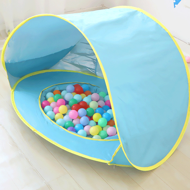 Portable Kids Sun Shelter Pop Up Play Tent