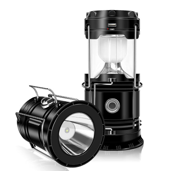 Portable Solar USB Camping Lantern Light Outdoor Lighting & Tools product image 1