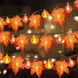 Maple Leaf Pumpkin LED Decorative Light String