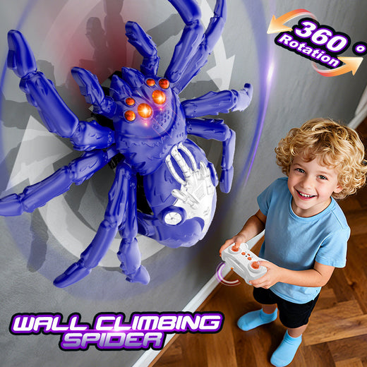 Remote Control Wall Climbing Spider Toy