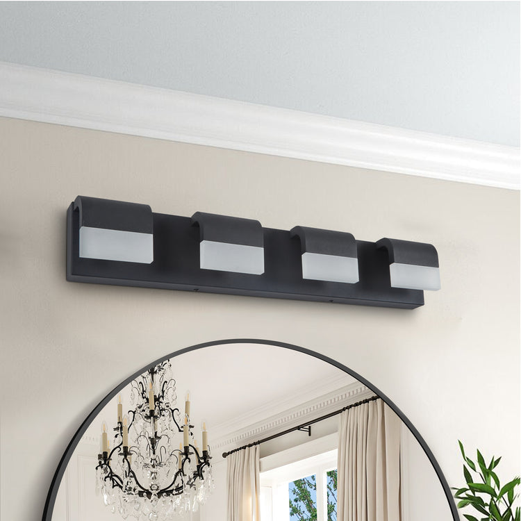 Vanity light dimensions and mounting hardware