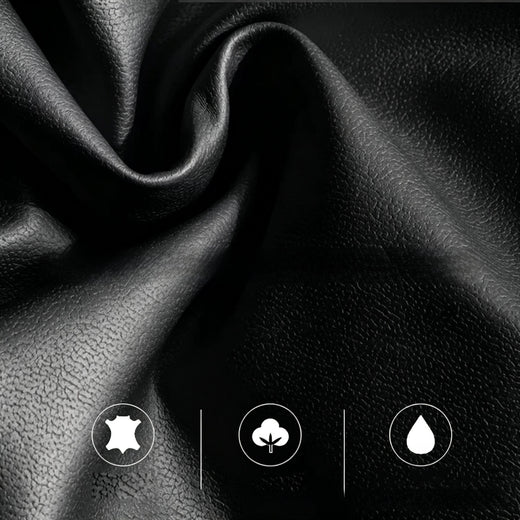 Faux Leather Pear-Shaped Bean Bag Cover