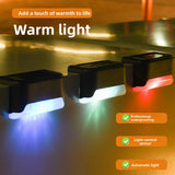 Solar Powered Outdoor Step Lights