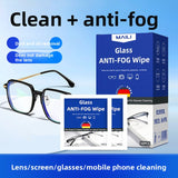 Disposable Anti-Fog Lens Cleaning Wipes