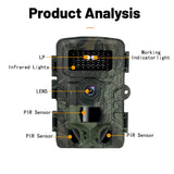 Nighttime surveillance camera