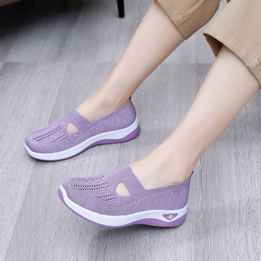 Women`s Breathable Soft Sole Slip On Shoes