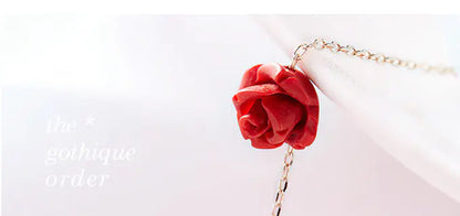 Rose Gold Beach Anklet — Crystal Floral Silver-Tone Anklet - Image 4