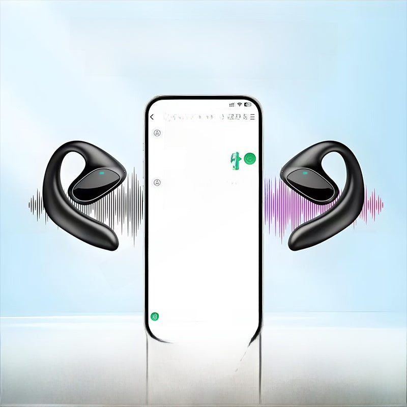 Wireless Bluetooth Earphones with AI Translation and Noise Cancellation