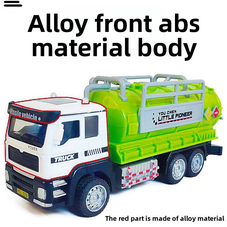 Alloy Engineering Vehicle Inertia Toy Cars